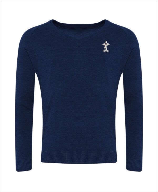 Bishop-Vaughan-6th-Form-Vneck-Jumper