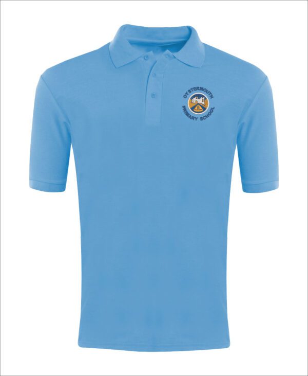 Oystermouth-light-blue-Polo